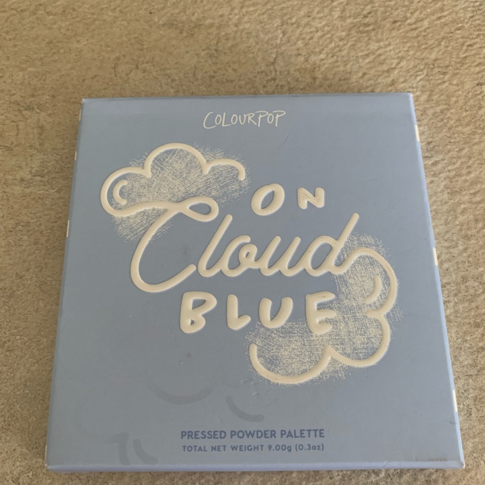 Colourpop on cloud blue palette